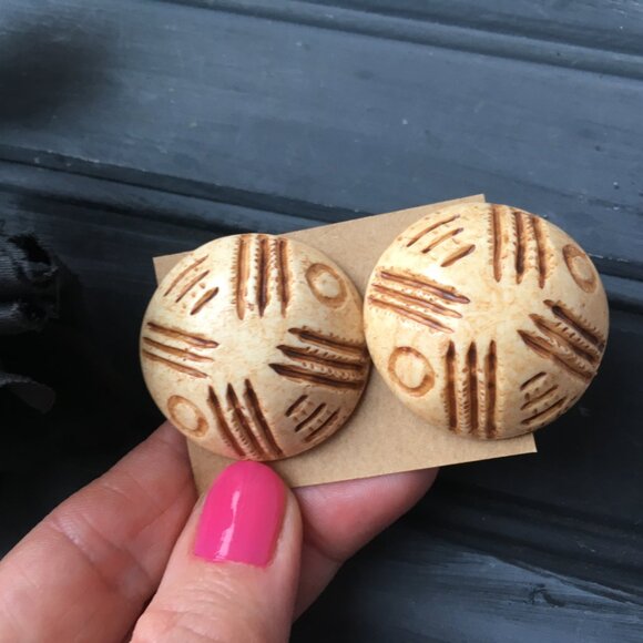 Vintage Boho Earring Lot - Picture 3 of 6